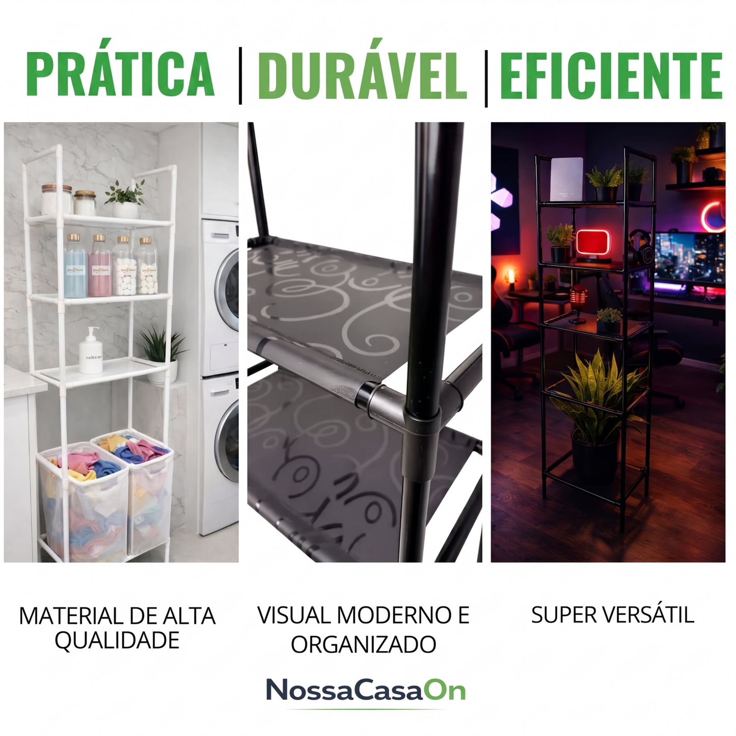 Prateleira Organizadora Multifuncional para Banheiro